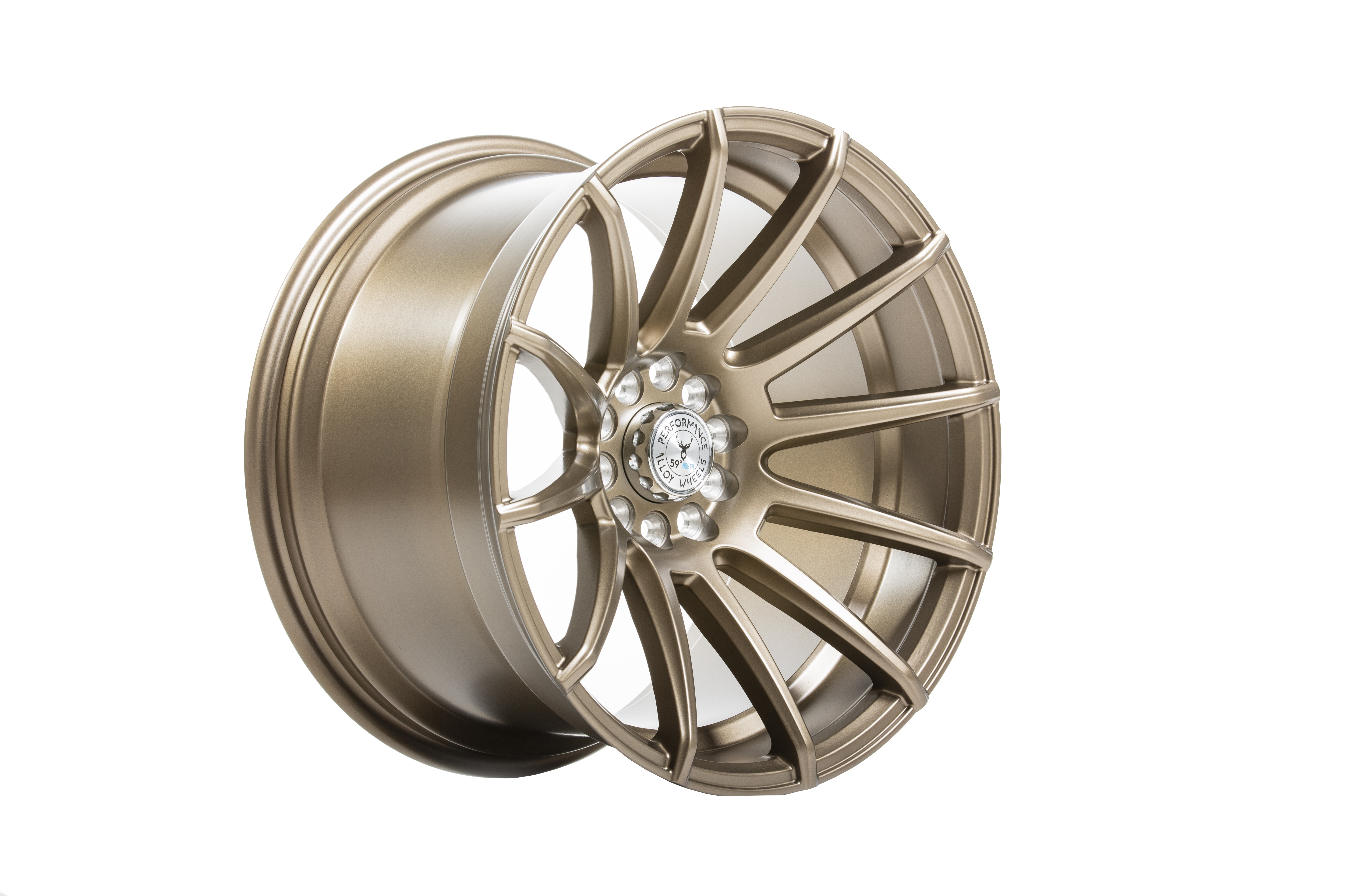 59°North Wheels D-005 10,5x18" ET15 5x108/5x112 Mattebronze