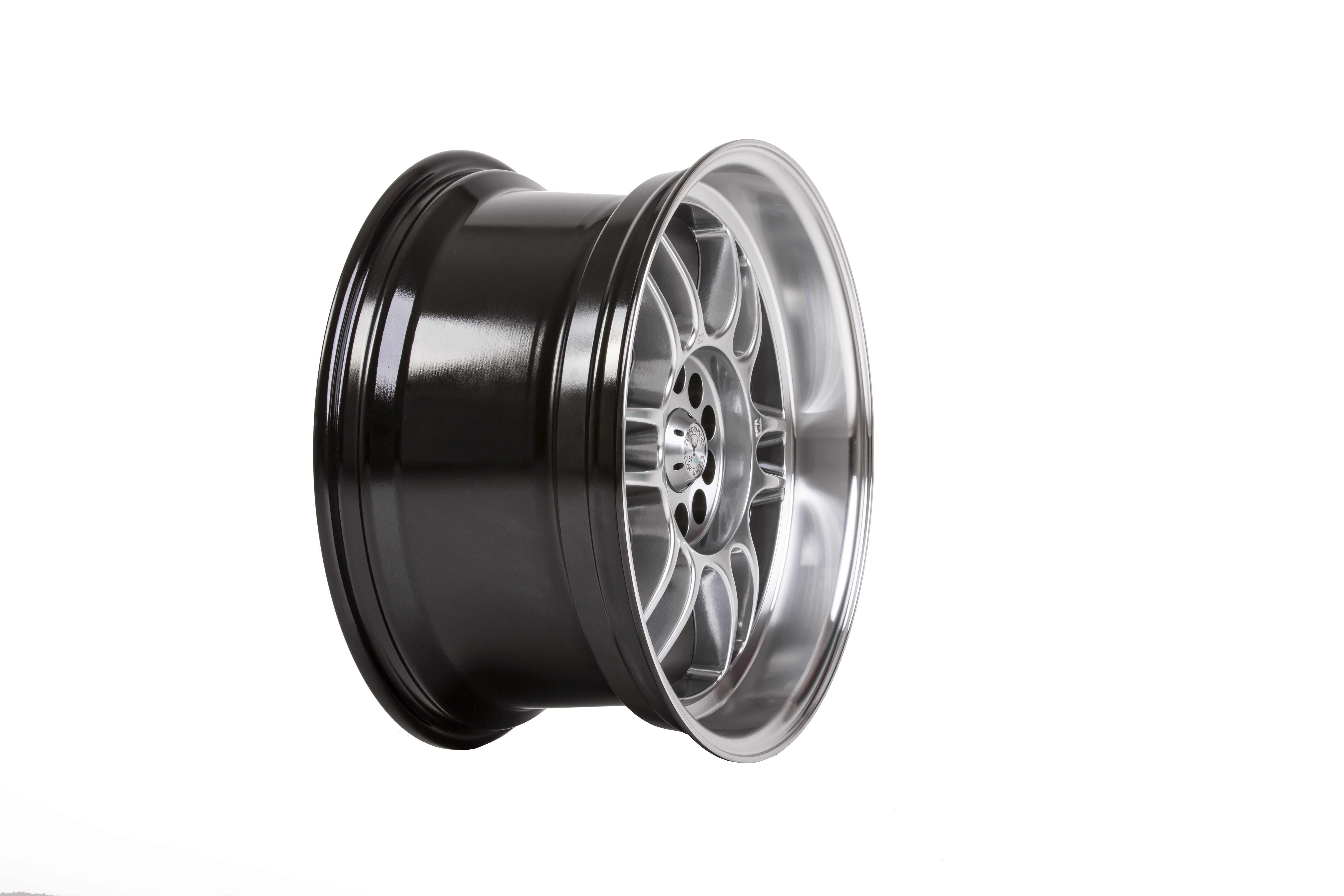 59°North Wheels D-006 9,5x18" ET20 5x114,3/5x120 Hyperblack/polished lip - 3