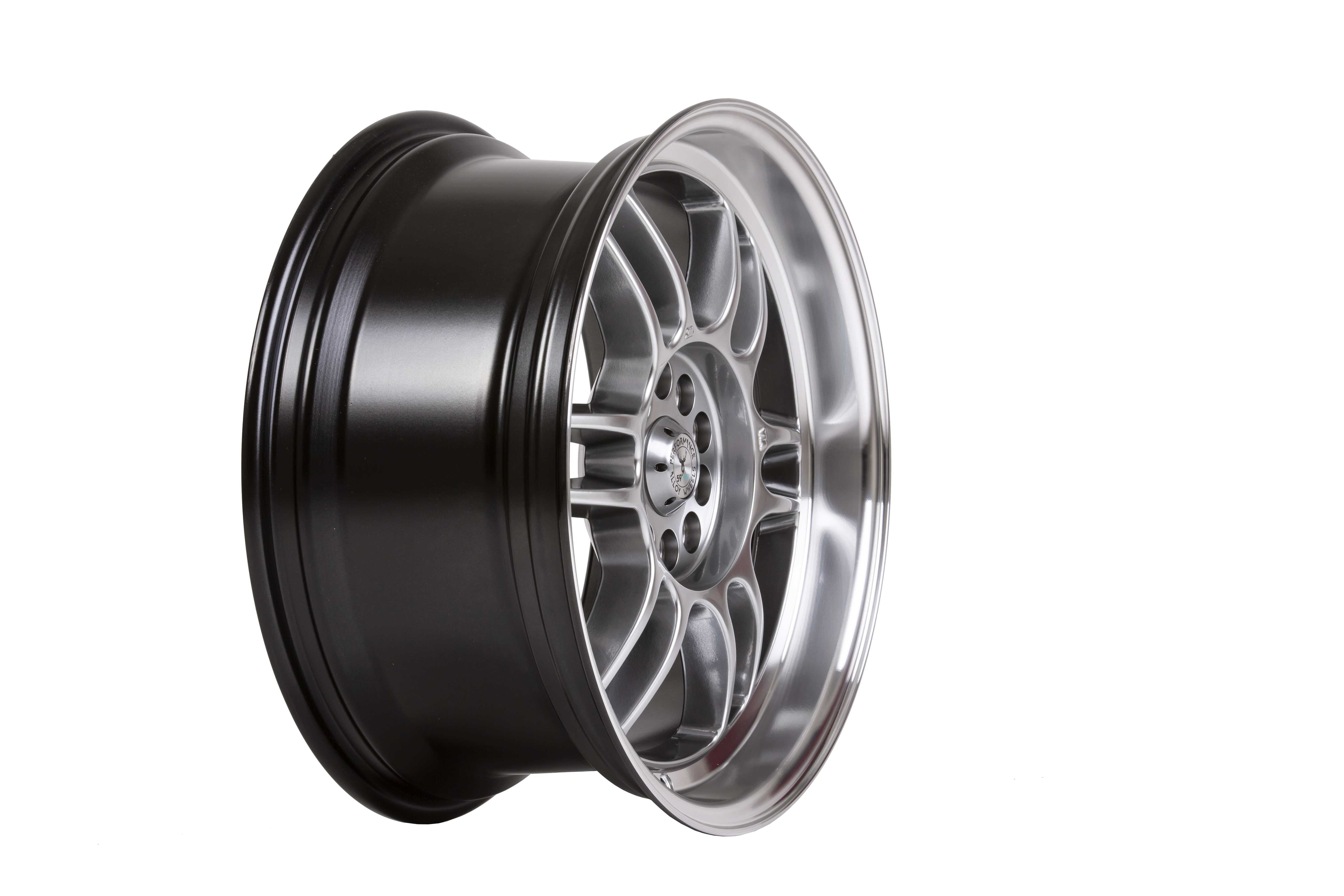 59°North Wheels D-006 8,5x18" ET35 5x114,3/5x120 Hyperblack/polished lip - 3