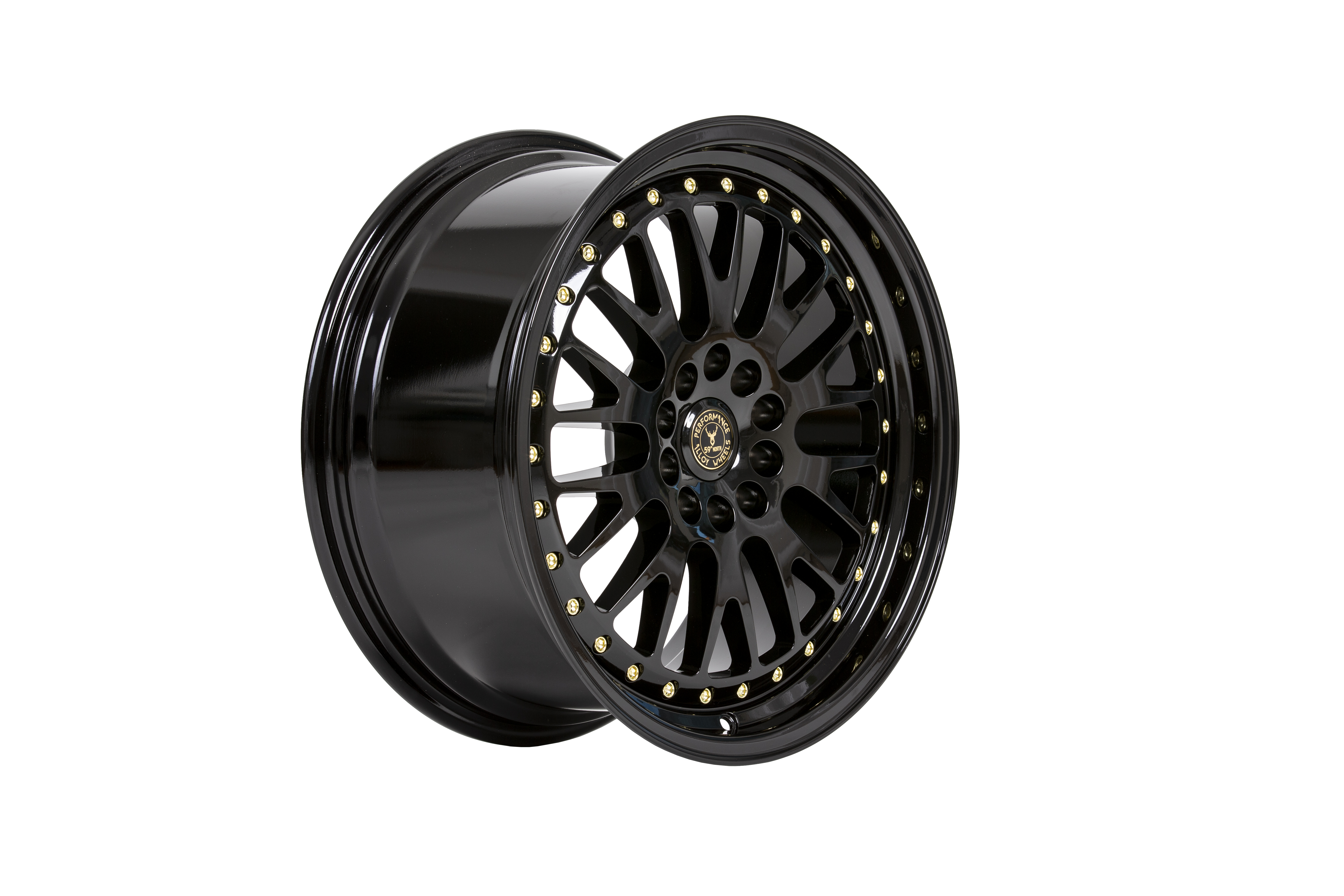 59°North Wheels D-003 8,5x18" ET35 5x114/5x120 Glossblack - 3