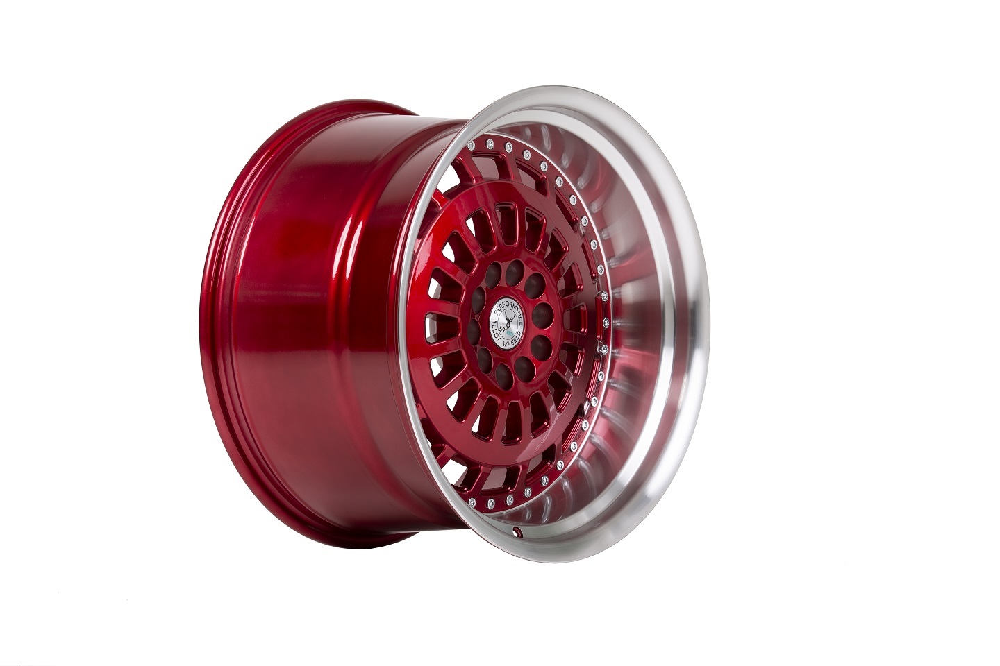 59°North Wheels D-007 11x18" ET15 5x114,3/5x120 Candyred/polished - 2