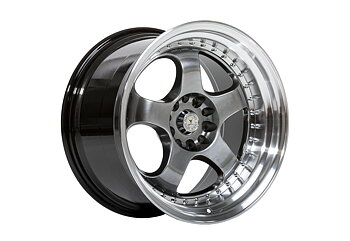 59°North Wheels D-002 10,5x18" ET15 5x114/5x120 Hyperblack/polerad kant