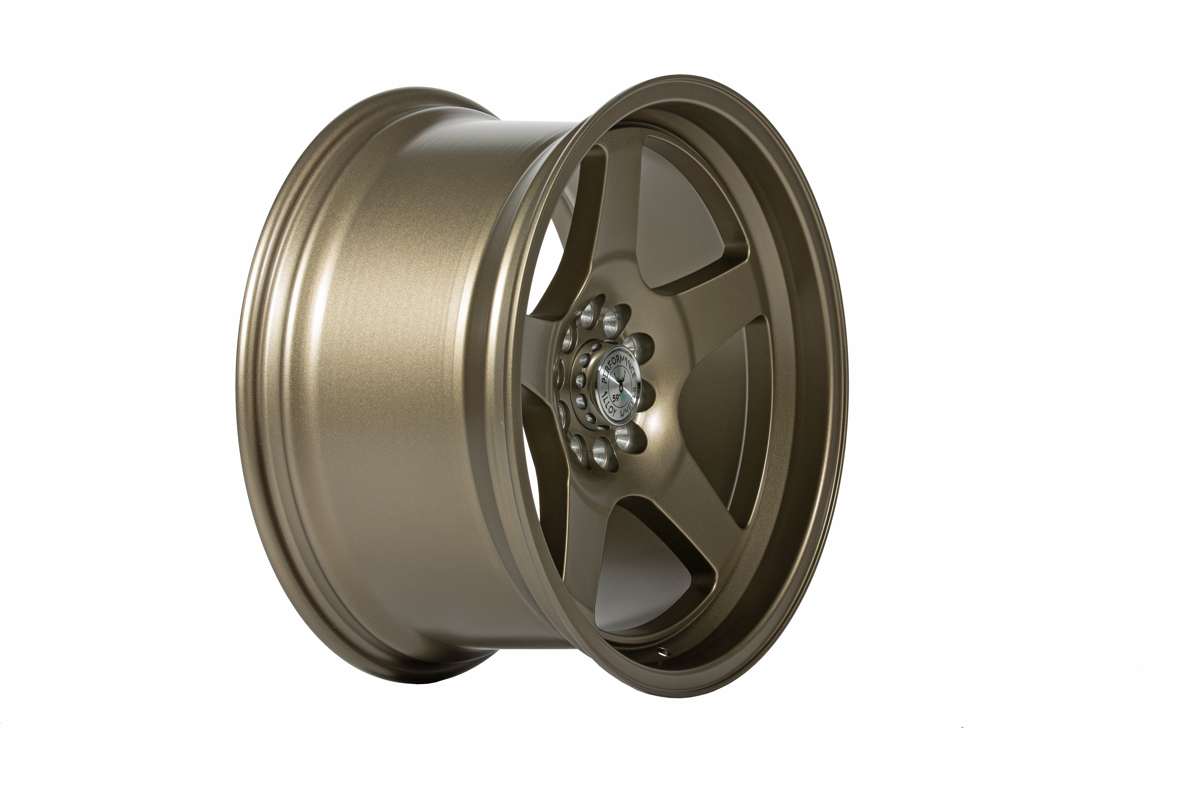 59°North Wheels D-004 9,5x18" ET20 5x114/5x120  Mattebronze - 3