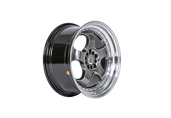 59°North Wheels D-002 8,5x18" ET35 5x114/5x120 Hyperblack/polerad kant