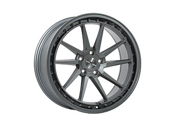 59°North Wheels S-001 9,5x19" ET40 5x108 full Matte gunmetal