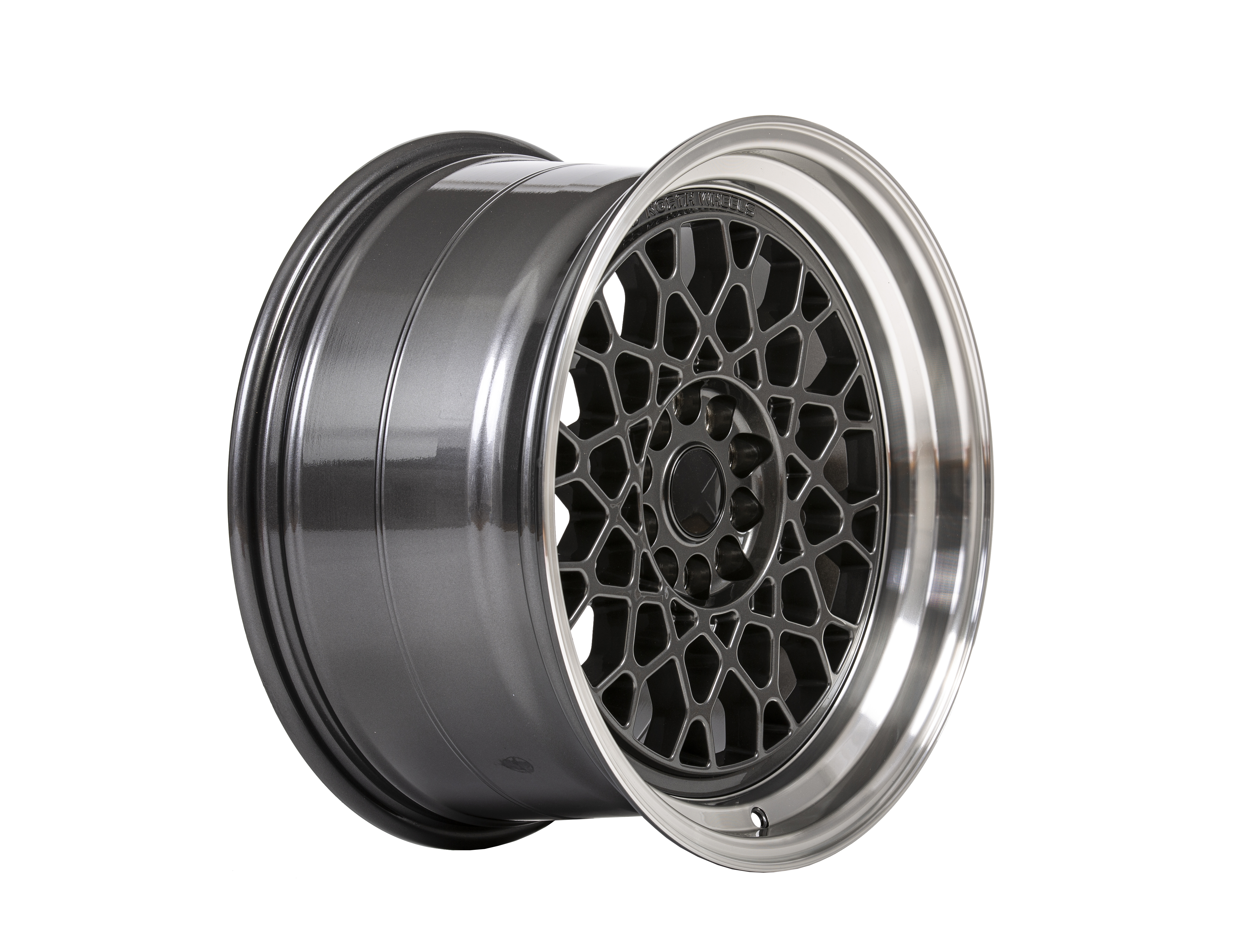 59°North Wheels D-008 9,5x18" ET22 5x100/5x108 Gunmetal/polerad kant - 2
