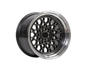 59°North Wheels D-008 11x18" ET8 5x100/5x108 Gunmetal/frontpolerad kant