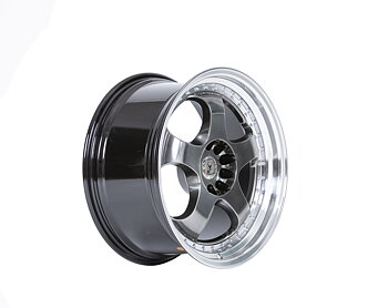 59°North Wheels D-002 9,5x19" ET33 5x108/5x112 Hyperblack/polerad kant