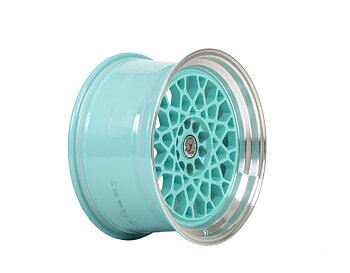 59°North Wheels D-008 9,5x18" ET22 5x114,3/5x120 turkos/polerad kant