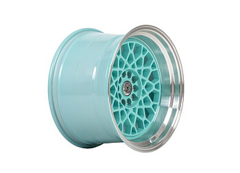 59°North Wheels D-008 11x18" ET8 5x114,3/5x120 turkos/polerad kant