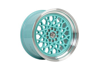 59°North Wheels D-008 8,5x18" ET35 5x114,3/5x120 turkos/polerad kant