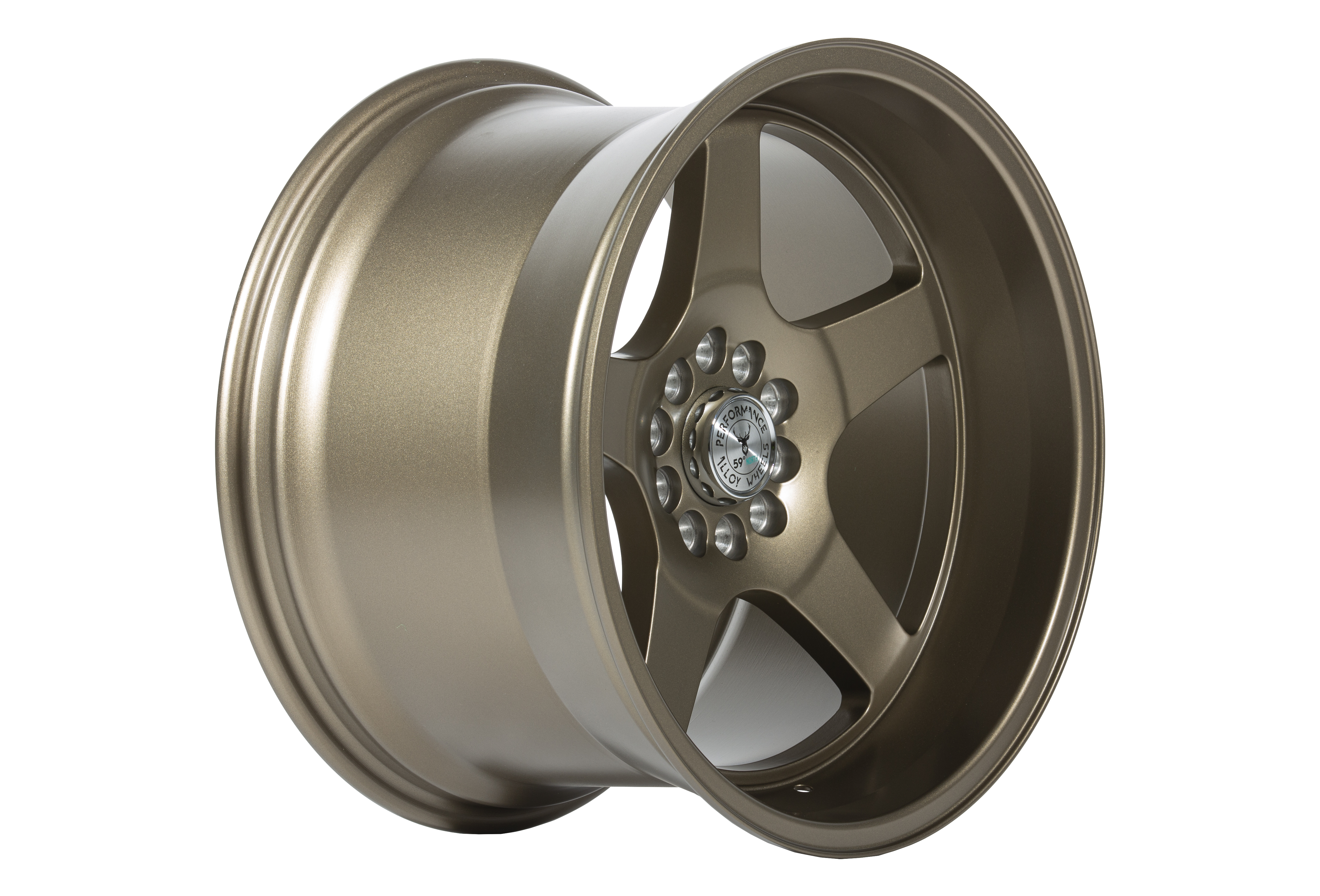 59°North Wheels D-004 10,5x18" ET25 5x114,3/5x120  Mattebronze - 3