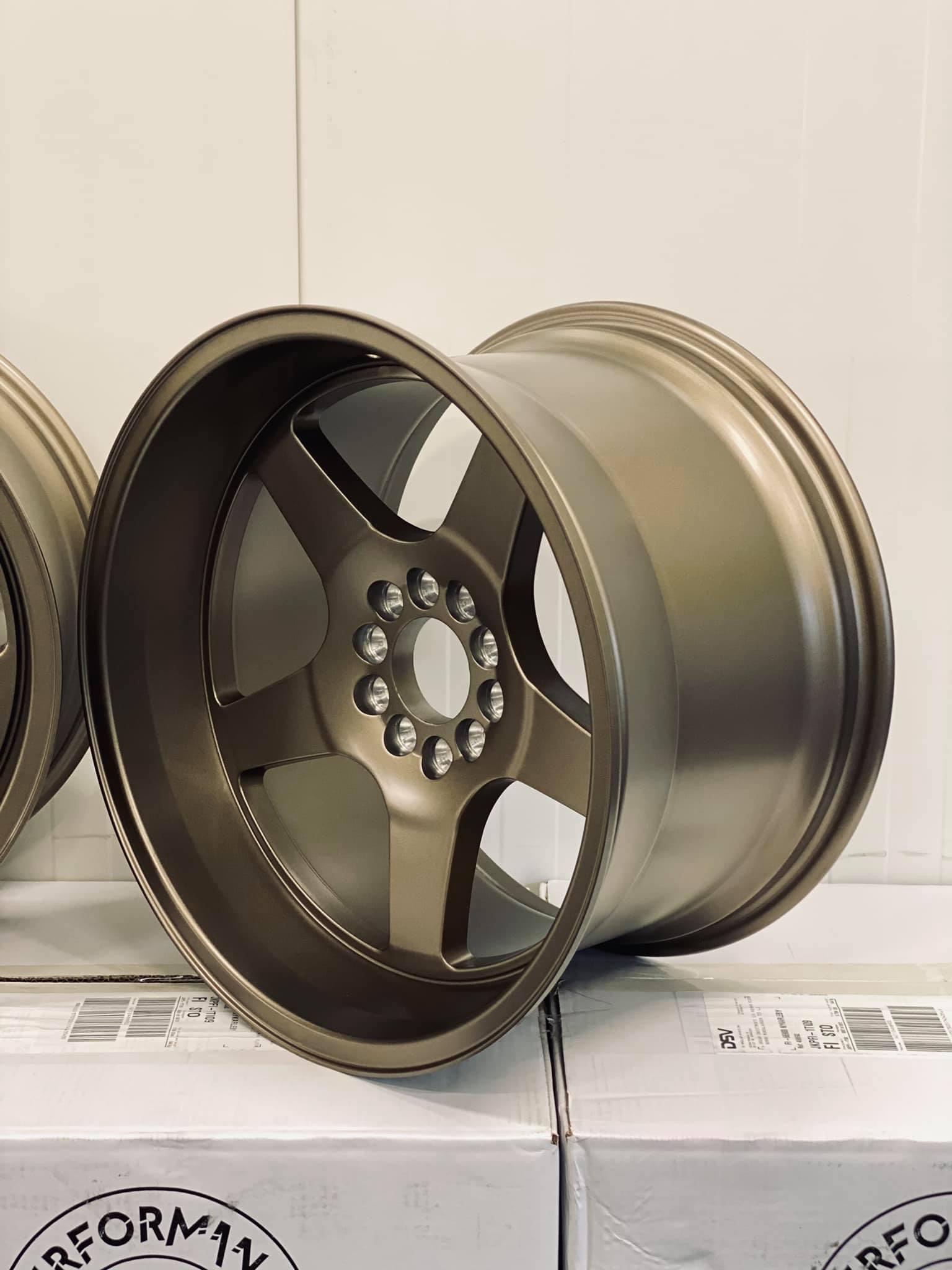 59°North Wheels D-004 10,5x18" ET25 5x114,3/5x120  Mattebronze - 5
