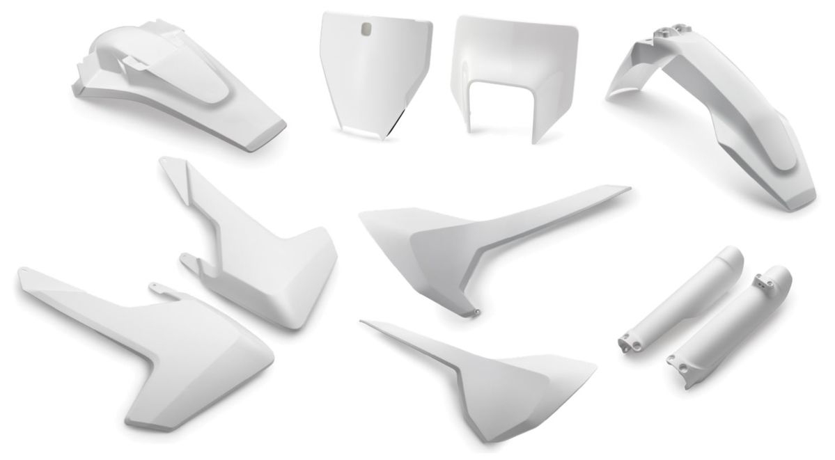 Plastic Parts Kit White