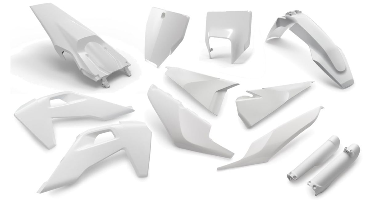 Plastic Parts Kit White