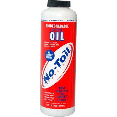 No-Toil Luftfilterolja 480ml.