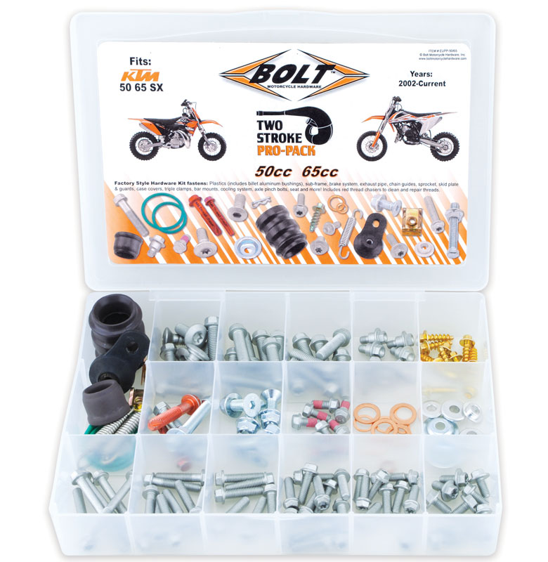 Bultkit Pro pack, KTM/HQV 50/65