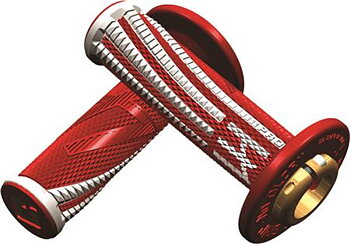 ODI Emig Racing Grips Pro V2 Red/White