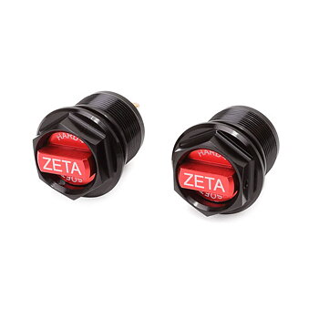 Zeta FF Bottom Adjuster Showa AOS Black/Red 2pcs