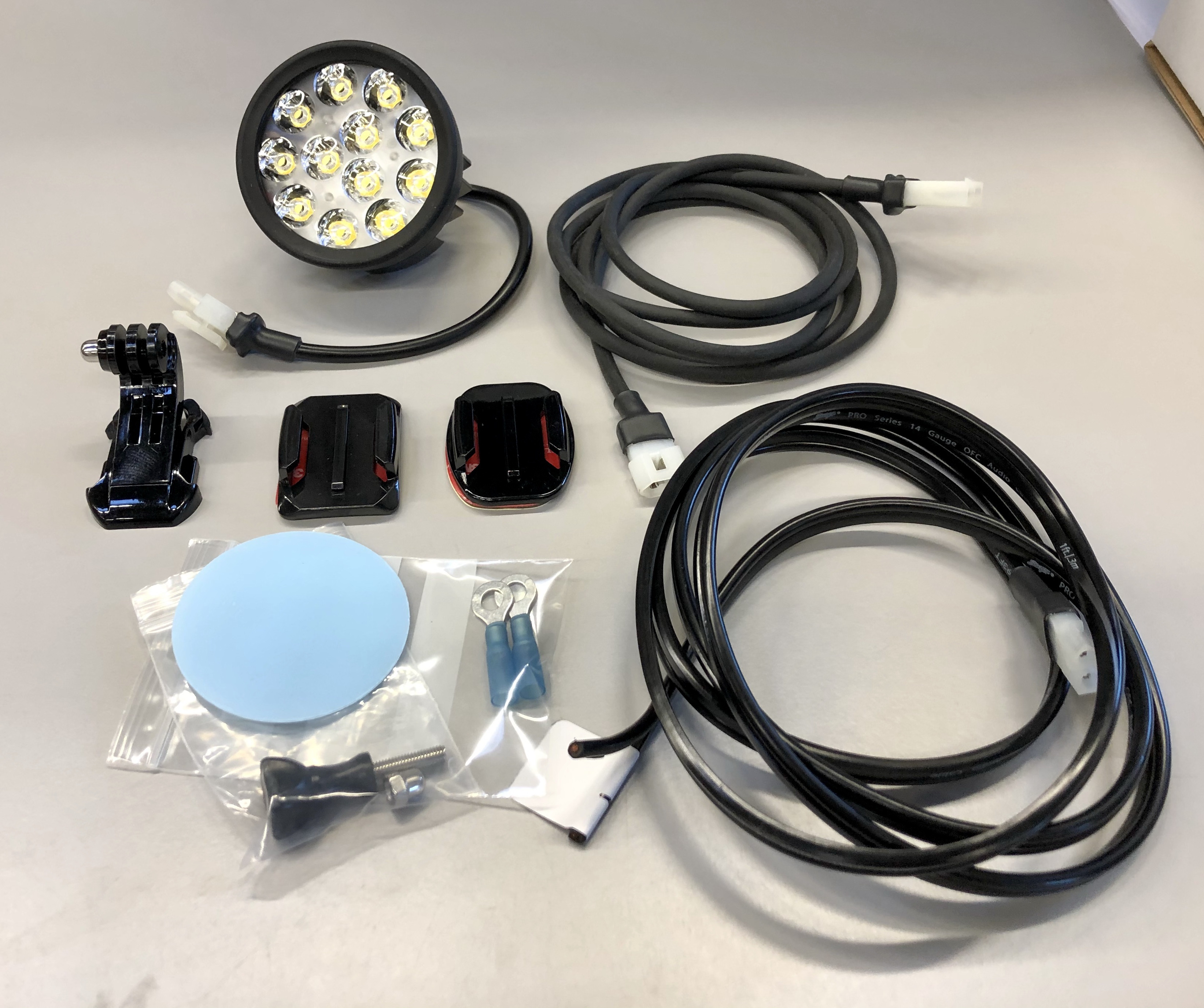 EMX Hjälmlampssats Led 45W