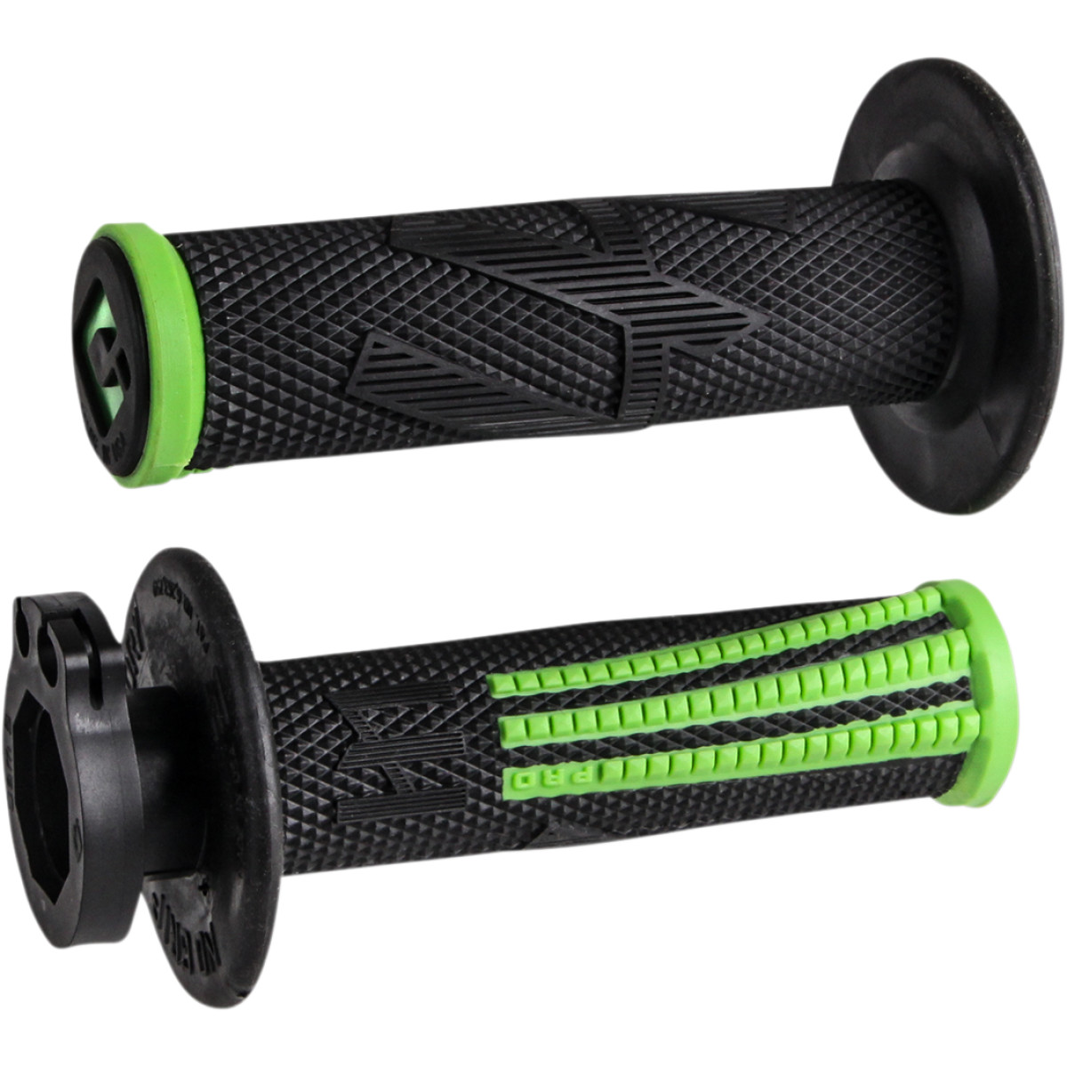 ODI Emig Racing Grips Pro V2 Black/Green