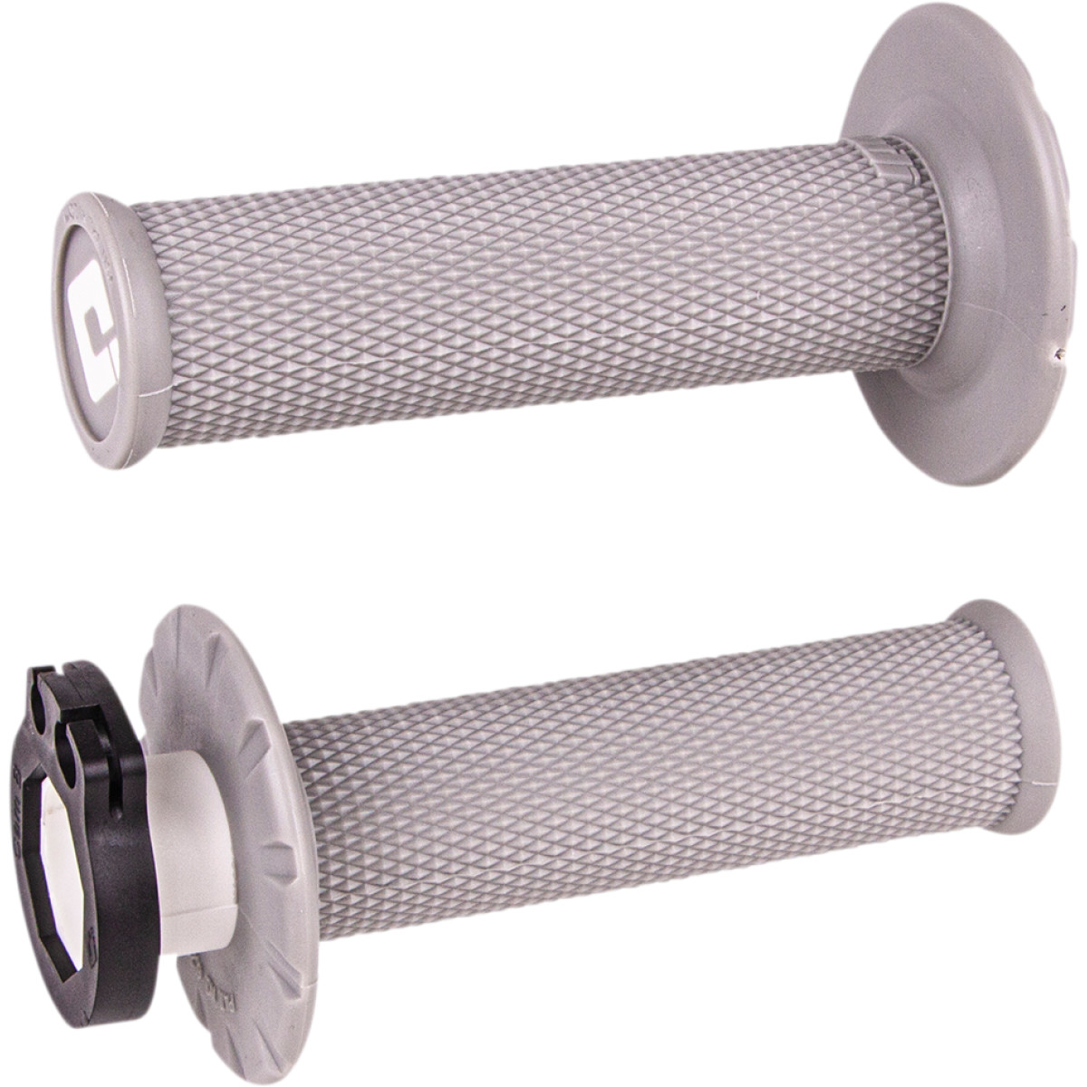 ODI V2 MX Lock-On No-Waffle Grip Soft Grey