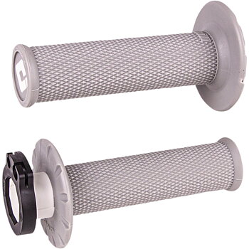ODI V2 MX Lock-On No-Waffle Grip Soft Grey