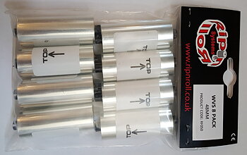 RNR Platinum/Colossus Roll-Off Rullar 8-Pack 48mm