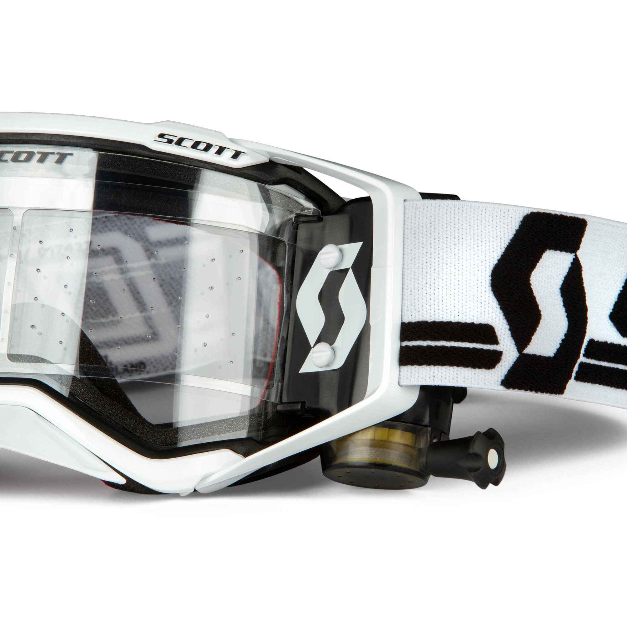 Scott Prospect Super Roll-Off Crossglasögon White/Black - 3