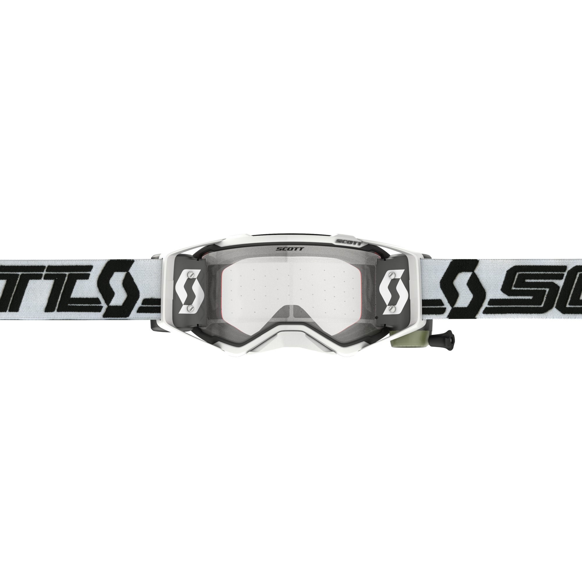 Scott Prospect Super Roll-Off Crossglasögon White/Black - 2