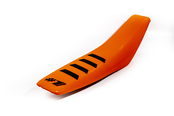 OneGripper Mx/Enduro Sadelöverdrag Orange - Ribbed