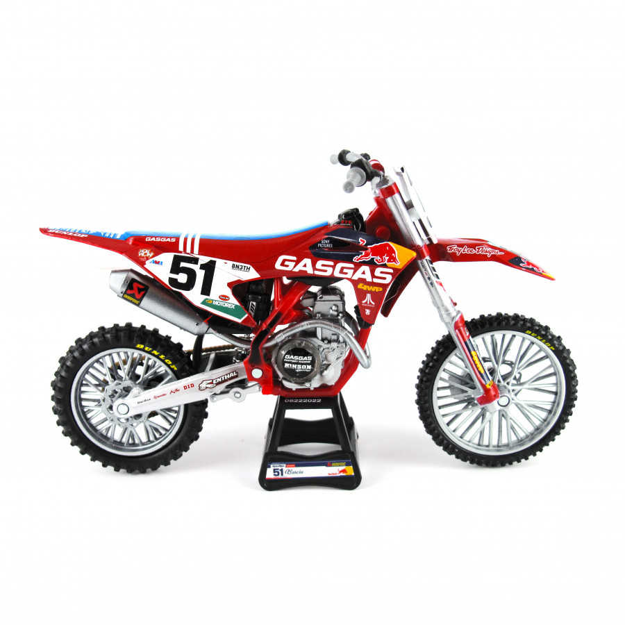1:12 Troylee Design Red Bull GASGAS MC450 Justin Barcia - 2