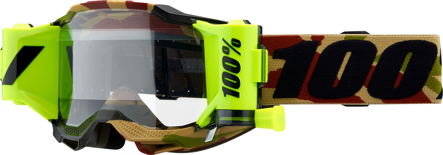 100% Crossglasögon Accuri 2 Roll-Off Yellow/Camo