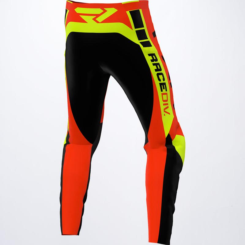 FXR Junior Crossbyxa Clutch Pro Black/Nuke Red/Hivis - 2