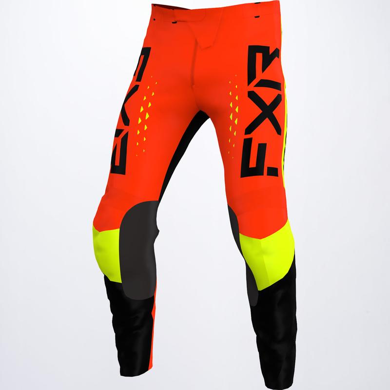 FXR Junior Crossbyxa Clutch Pro Black/Nuke Red/Hivis
