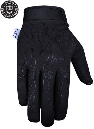 Fist Frosty Fingers Neopren Crosshandskar Black Flame