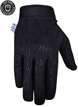 Fist Frosty Fingers Neopren Crosshandskar Black Flame