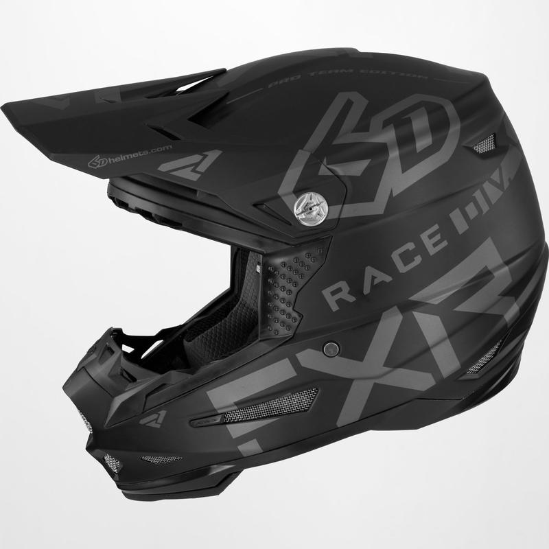 FXR 6D ATR-2 Race Div Crosshjälm Black Ops