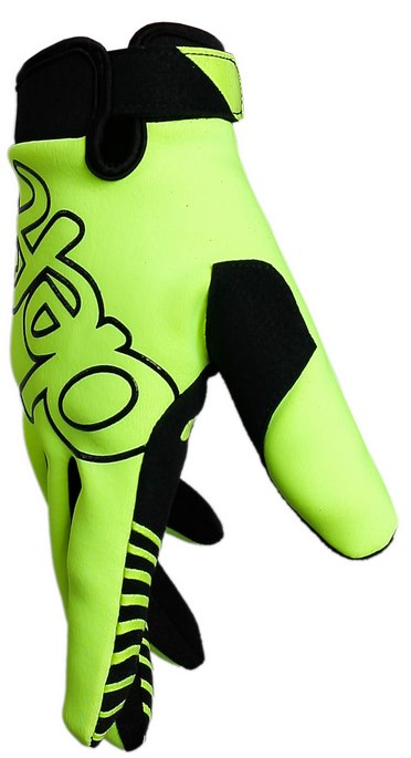 Deft Family Neopren Crosshandskar Junior Eqvlnt Flo Yellow - 2