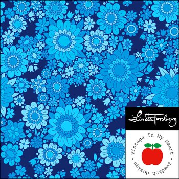 Blue Blossom - Tricotfabric