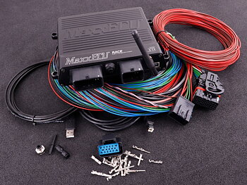 MaxxECU Race Premium Motorstyrpaket med blåtand Knack och EGT