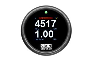 CAN-Checked MFD15 programmable Canbus Display 52mm Gen2 - 2