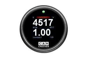 CAN-Checked MFD15 programmable Canbus Display 52mm Gen2