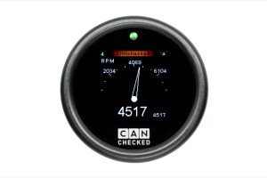 CAN-Checked MFD15 programmable Canbus Display 52mm Gen2 - 4