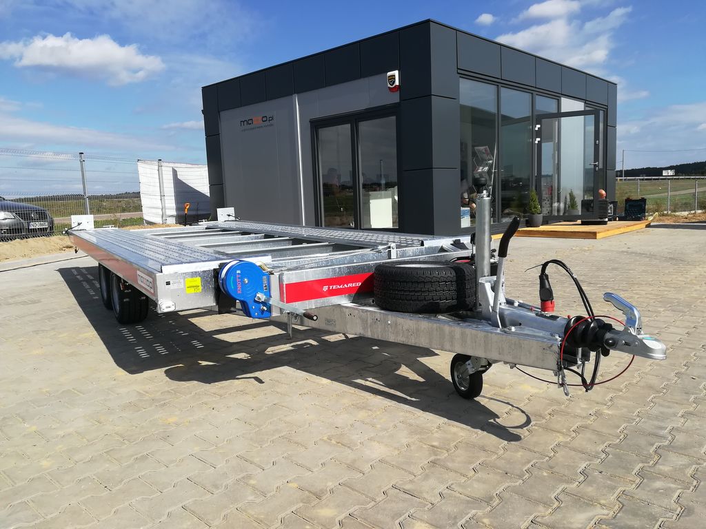 Rental : TEMA Carkeeper 480x200 Tilt trailer - 2