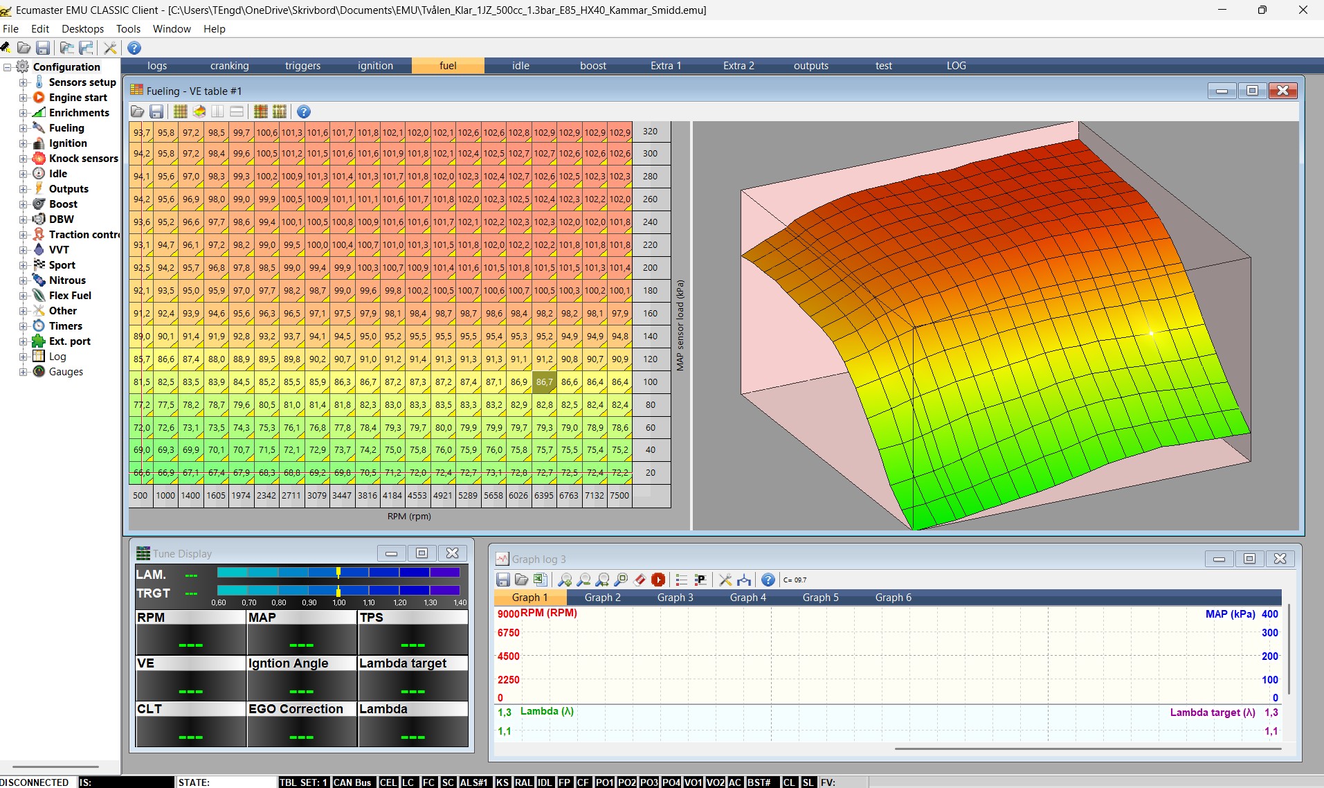 ECU Master / EMU filer