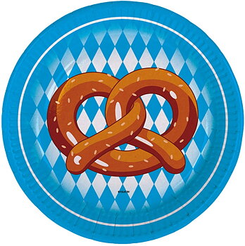 Tallrikar Oktoberfest, 18 cm
