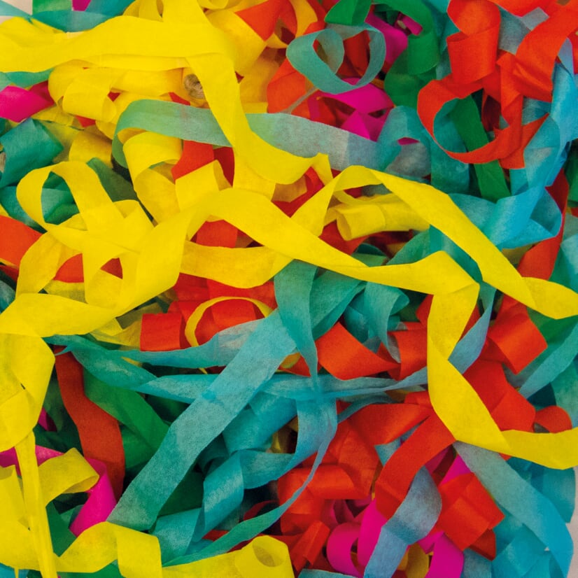 Party Popper Streamers, 26 cm - 2