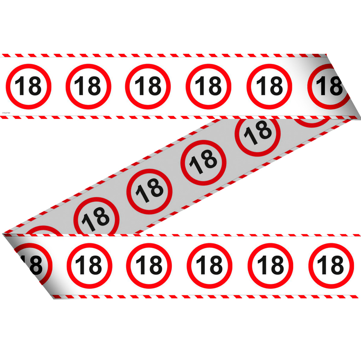 Bursdagsteip for 30, 40, 50, 60 og 70 år!  - 4
