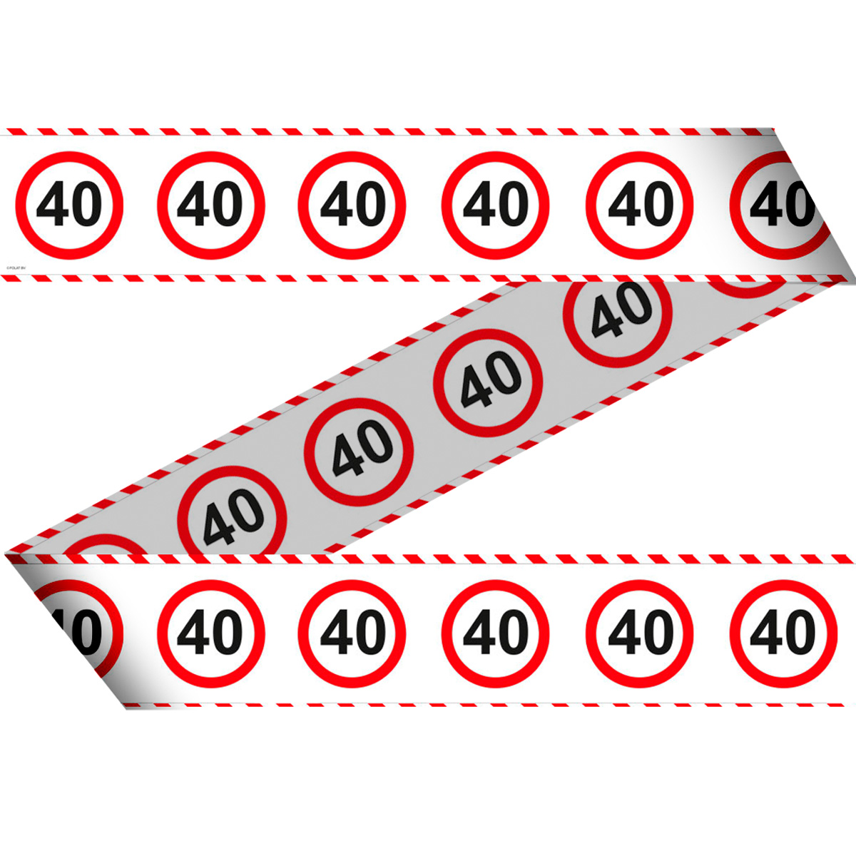 Bursdagsteip for 30, 40, 50, 60 og 70 år!  - 6